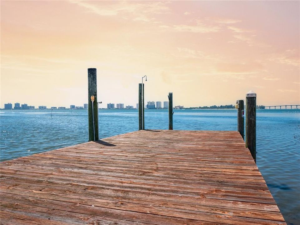 Private dock with 160' of waterfrontage