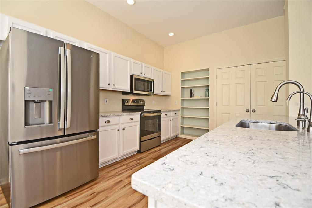 Kitchen with NEW French Door Refrigerator