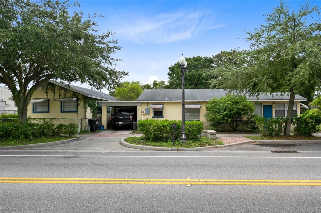 This duplex is located in historic Eatonville.