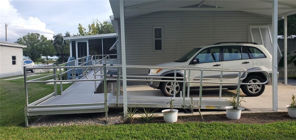 Handicap Ramp for Wheelchair Access