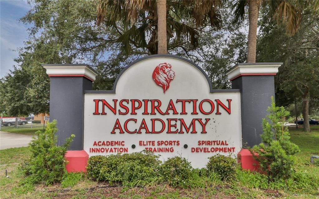Inspiration Academy right around the corner