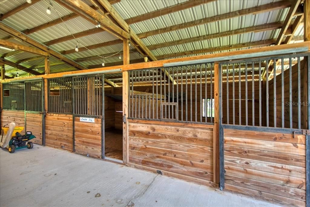 large tack and feed room