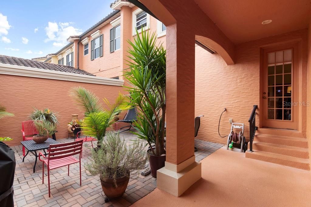 Sought After Private Courtyard!