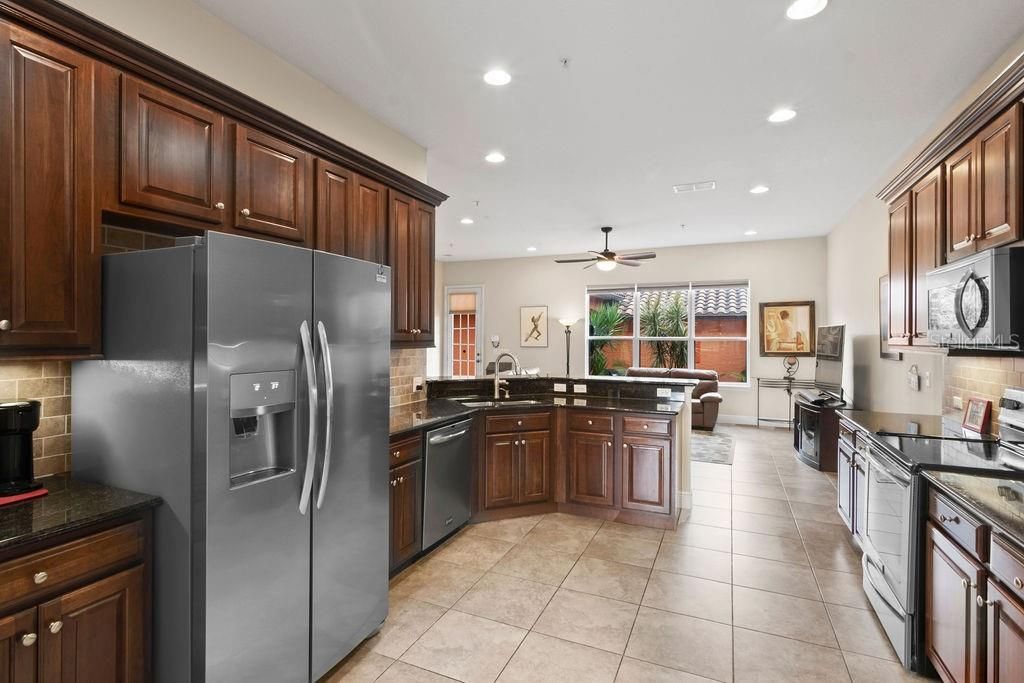 Beautiful Large Kitchen and a Fantastic Open Floor Plan!