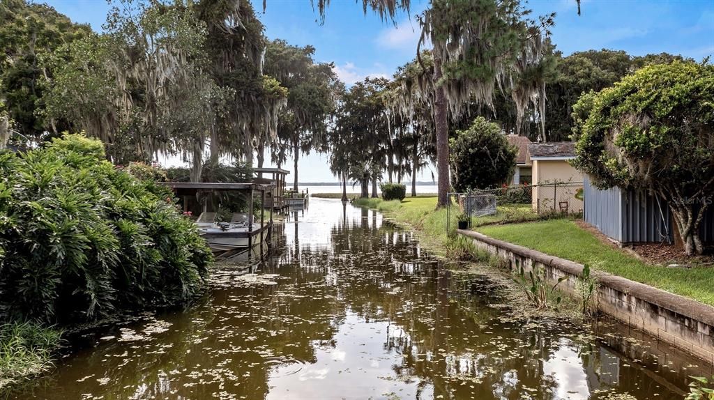 Canal View from House