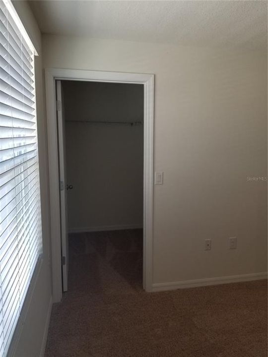 2nd Bedroom with walk in closet
