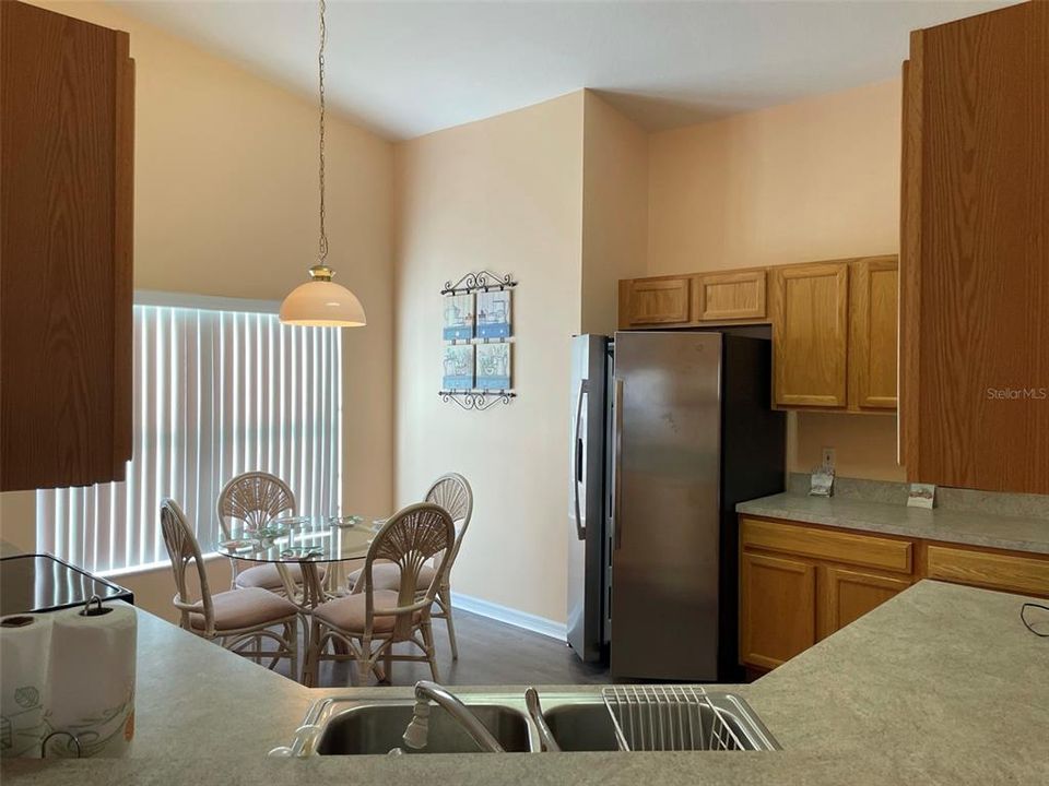 View of Kitchen from Dining Room