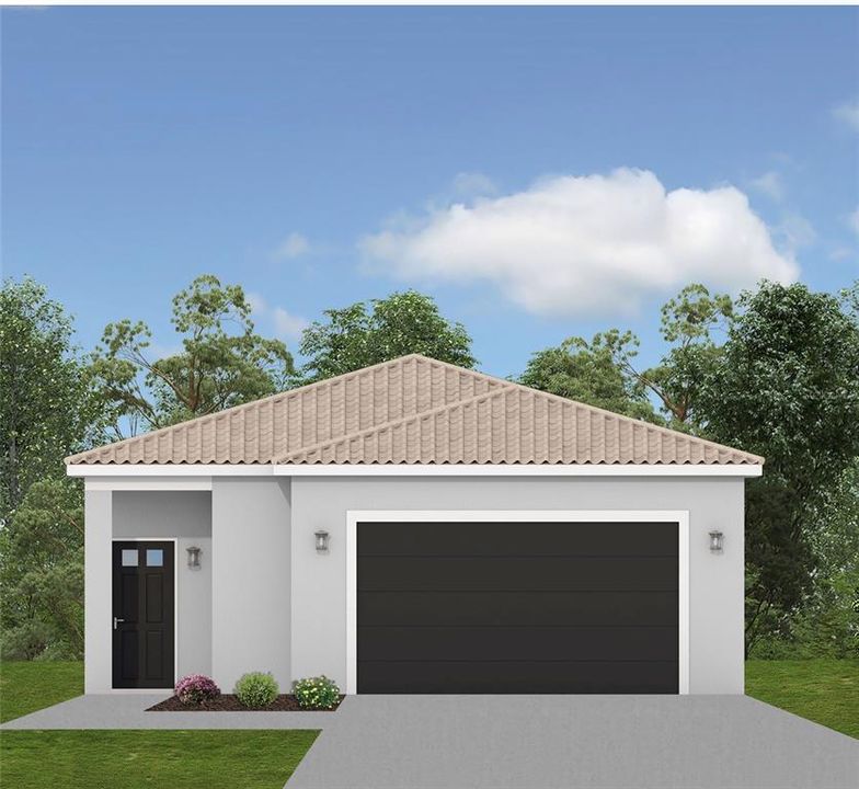 This is a rendering what the property might look like