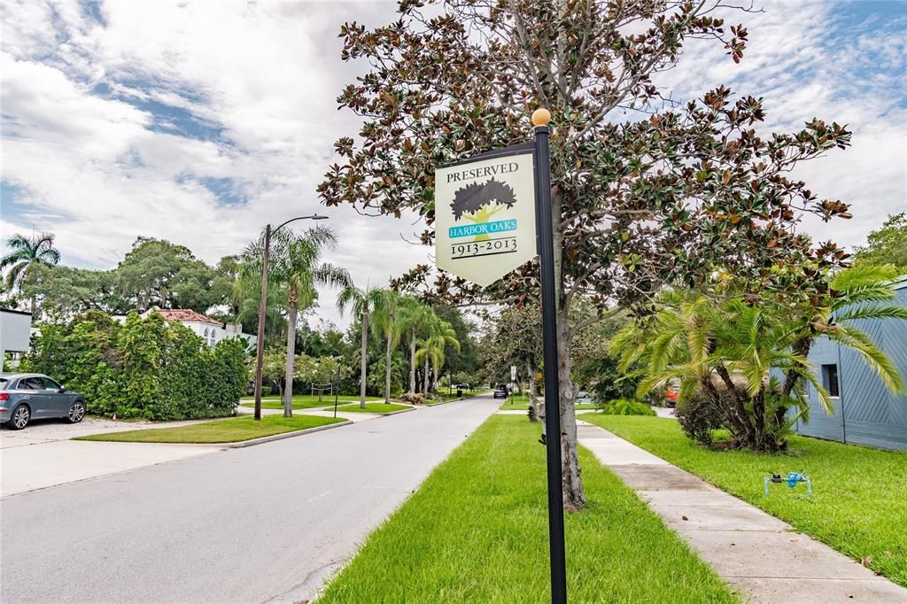 Located within the enviable Harbor Oaks historic neighborhood