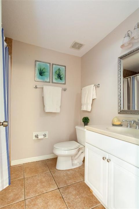 Downstairs Bathroom #1 - Easy Access from Pool