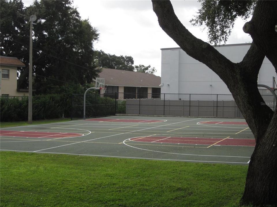 BASKETBALL COURTS AT REC. CENTER