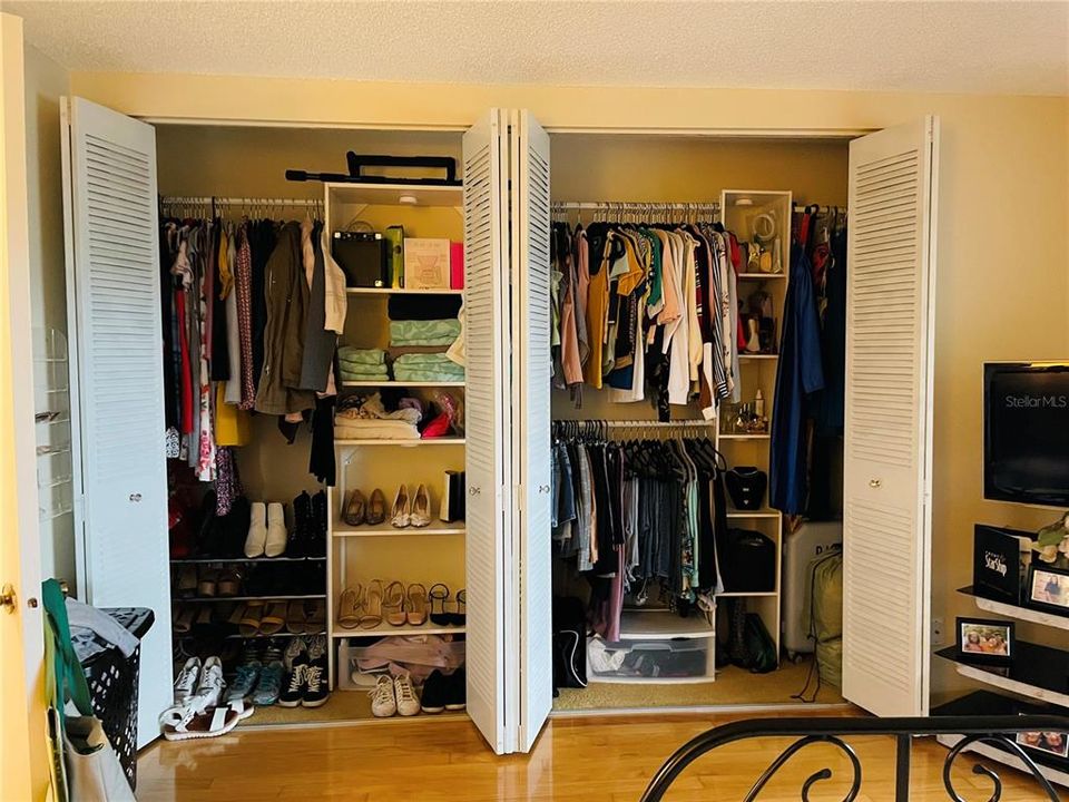 Double Master Closet