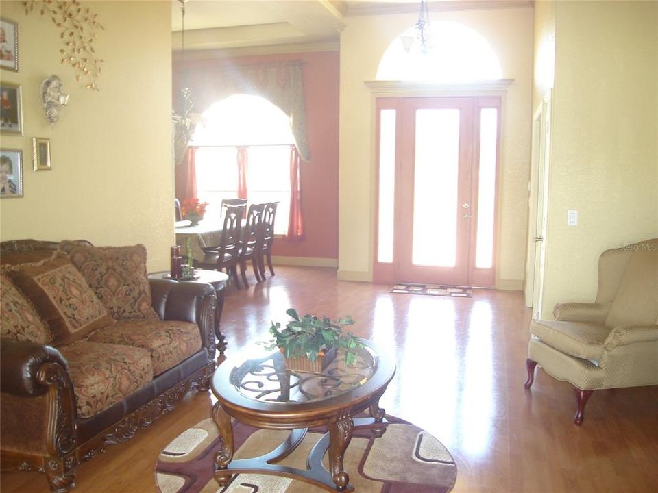 Formal Living and Dining Room, Front Door