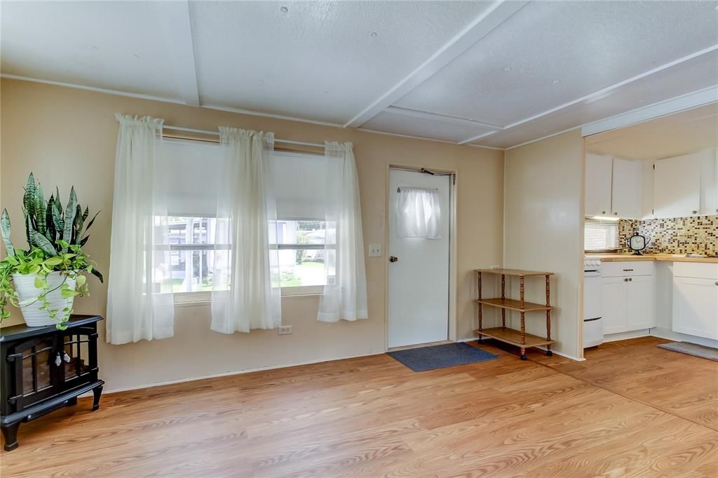 Living Room & Front Door