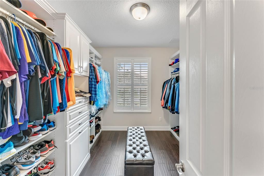 NEWLY added Second Closet/HIS, Custom Closet Design