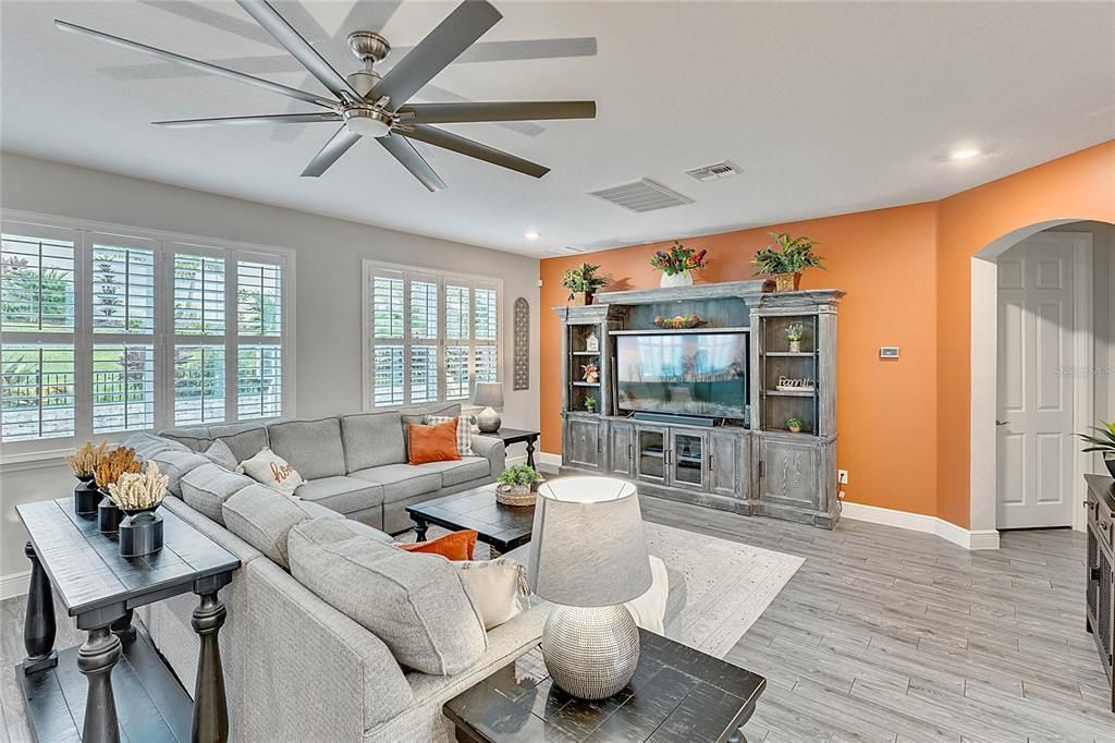 Main Living Area, Wood Look Tile