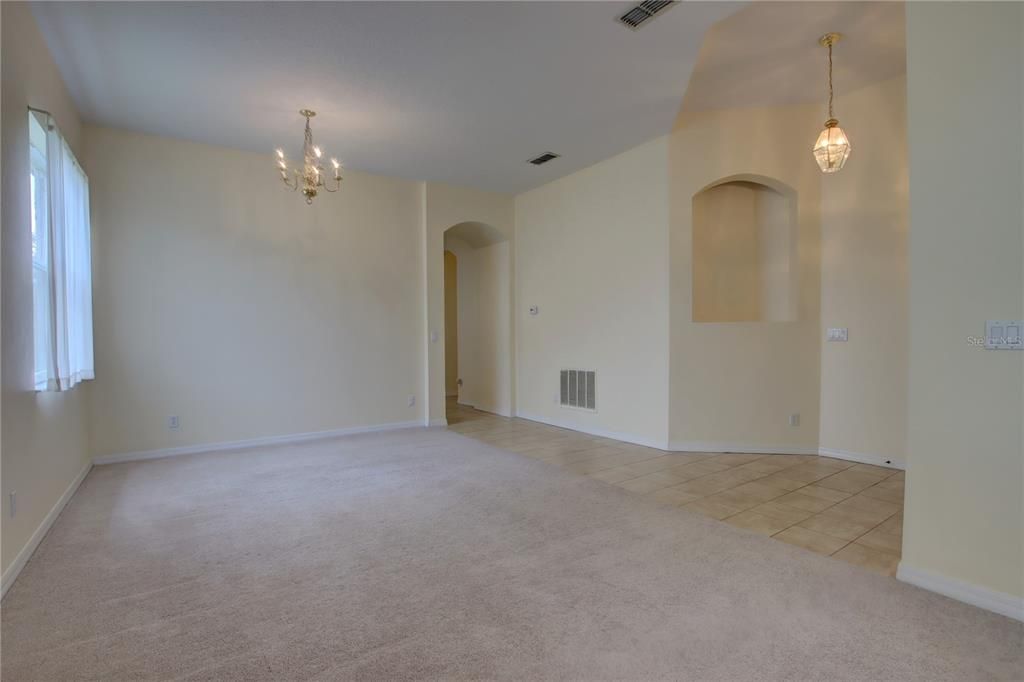 Formal Living/Dining area