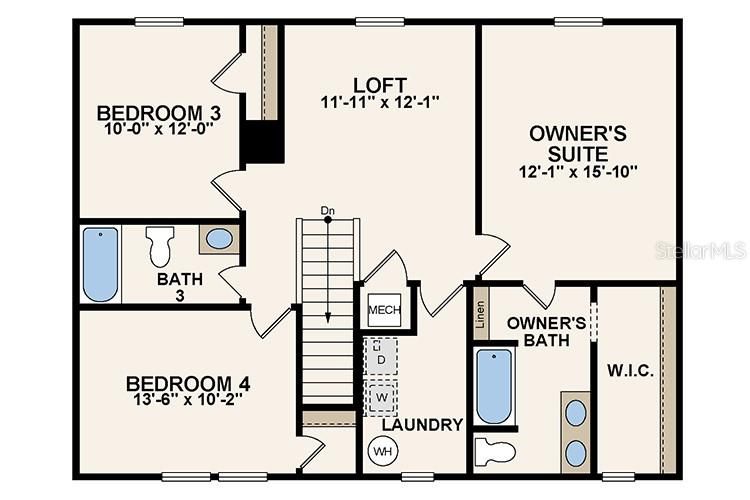 Recently Sold: $257,990 (4 beds, 3 baths, 1836 Square Feet)