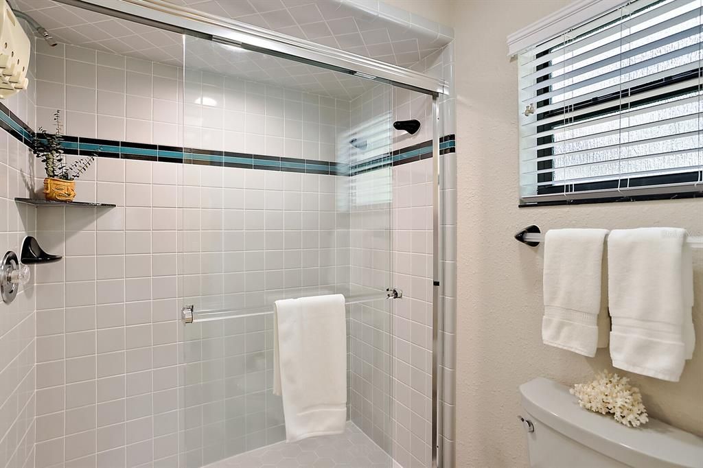 Owner's en-suite Bathroom with Walk-in Shower.