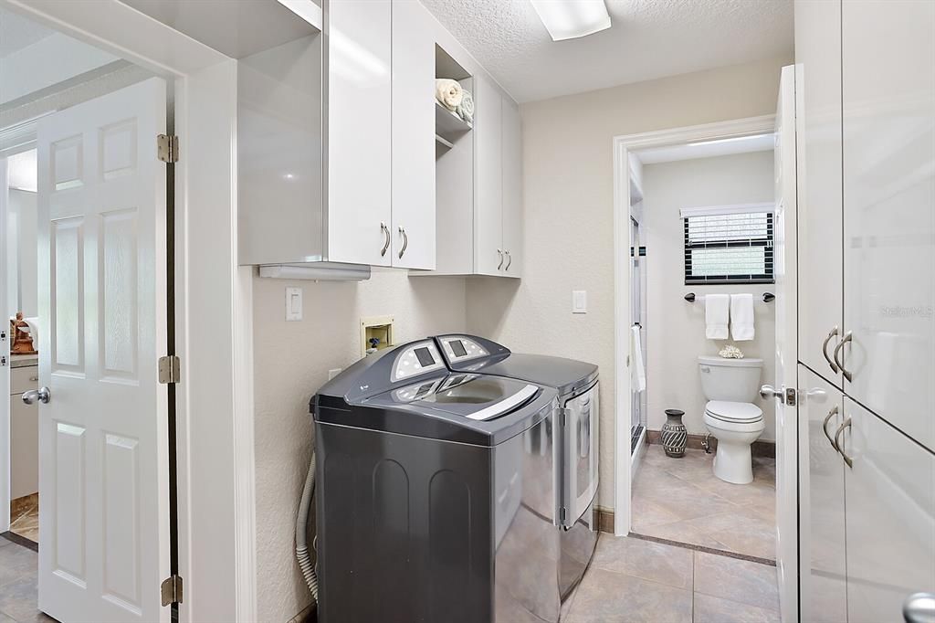 Laundry Room with Storage