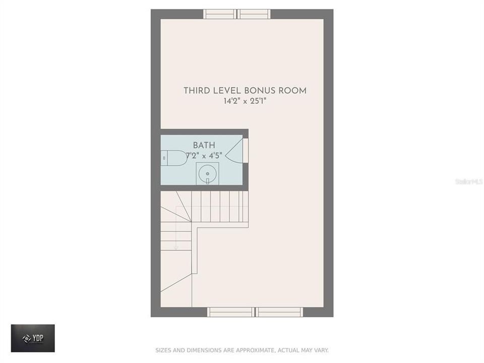 Bonus Room-Loft Floor Plan For Informational Purposes Only Buyer to Verify Measurements