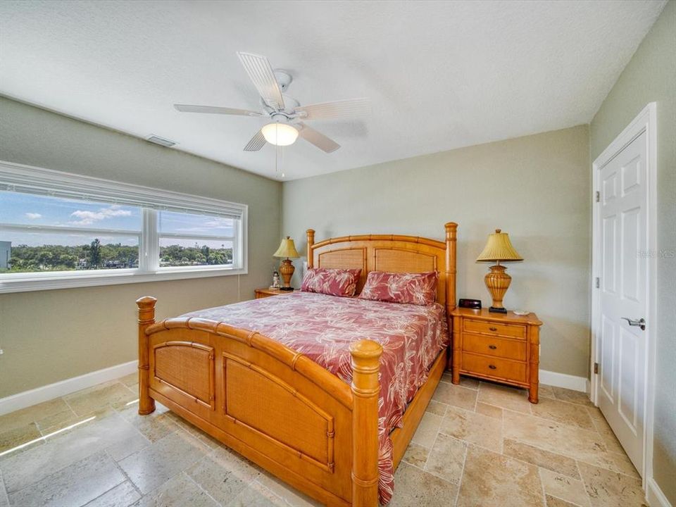 Guest bedroom with Intracoastal views