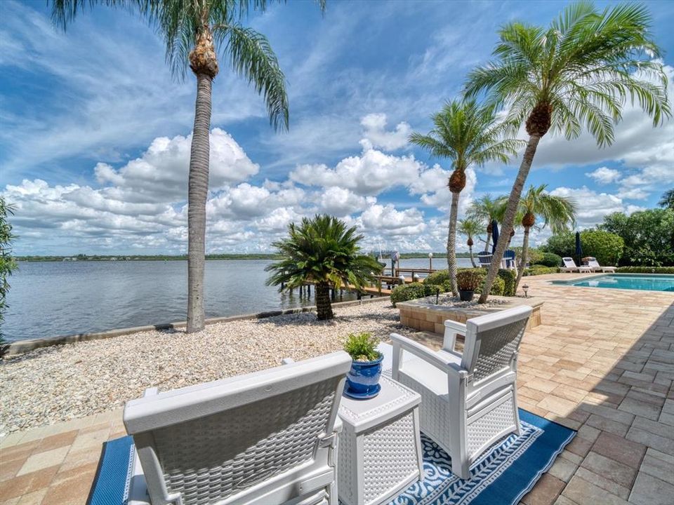 Wide Intracoastal views-low maintenance yard allows for more time for fishing and cruising.