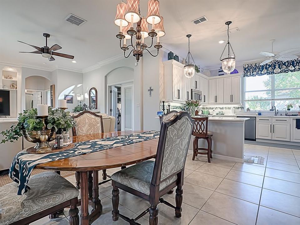Open kitchen with many upgrades for you to enjoy.