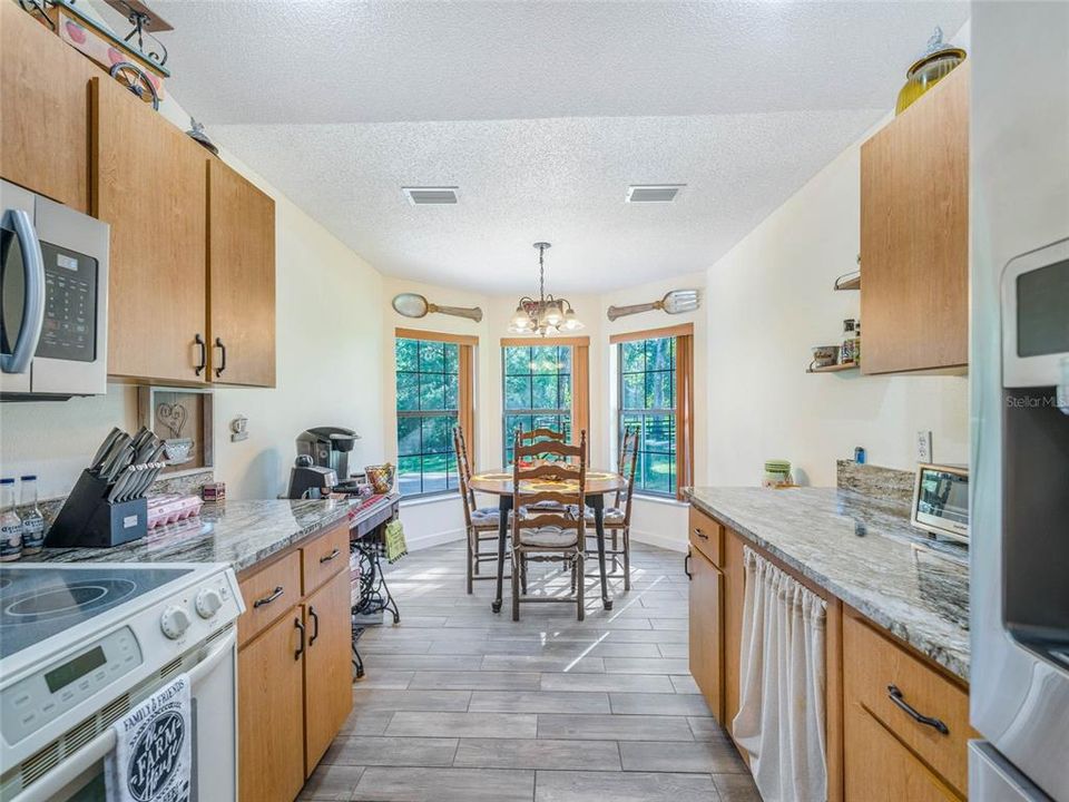 Granite in kitchen