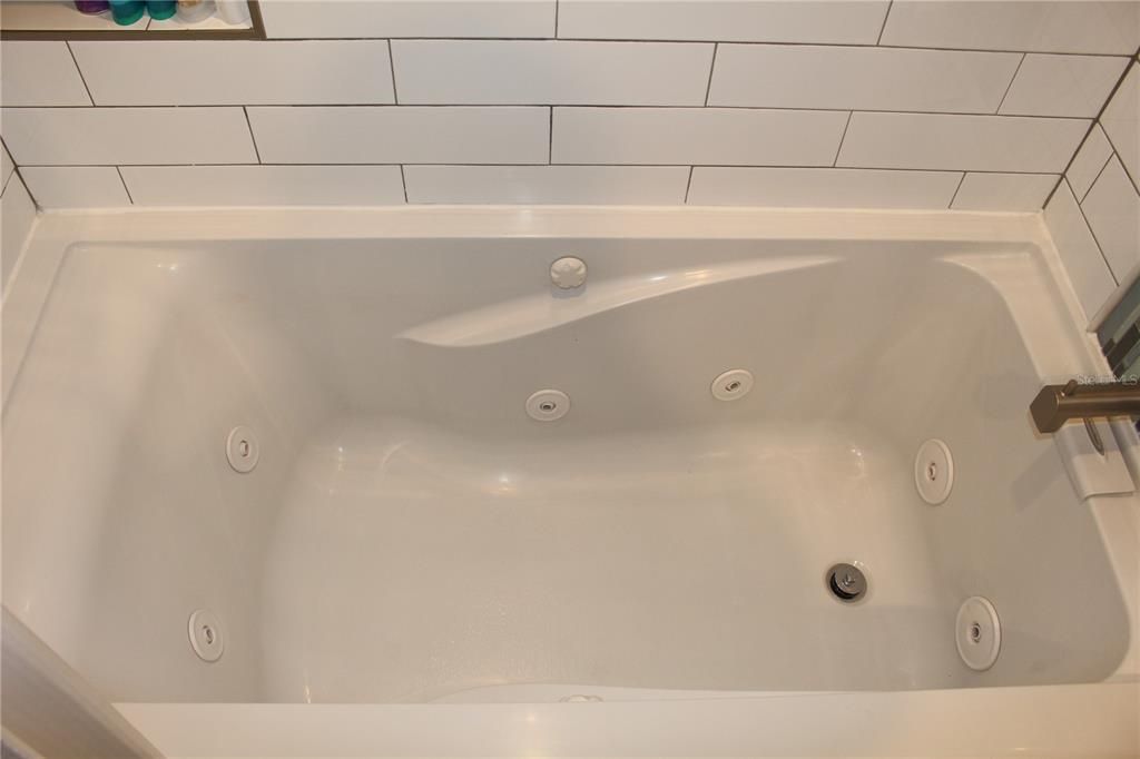 Hall Bath jetted tub