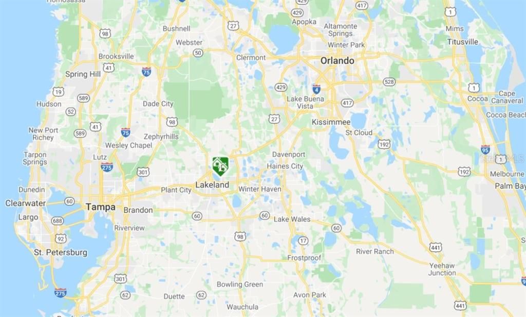 Central Florida location for easy access anywhere for jobs and entertainment