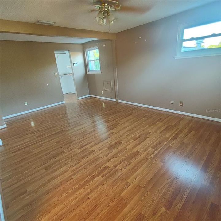 Huge Master Bedroom with 2 large walk in closets and Remodeled Master Bathroom