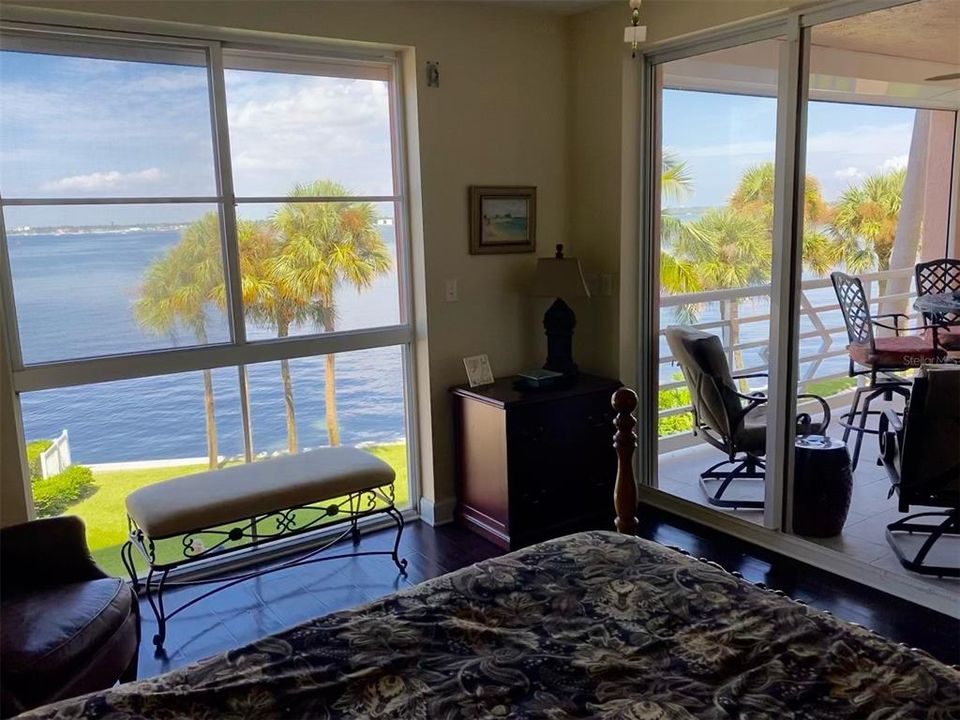 Wake up every morning to this view from the master bed.
