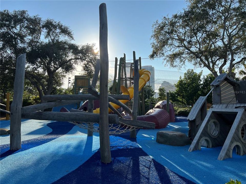 Glazer Playground in downtown St. Pete at the Pier