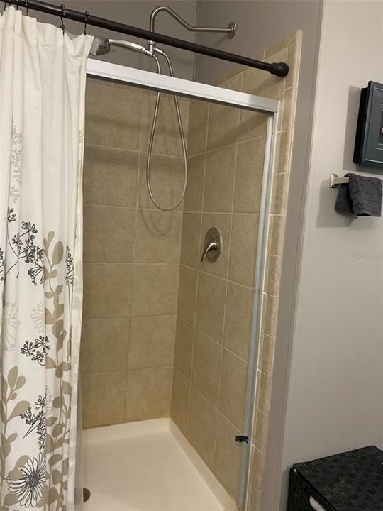 Master bathroom separate shower