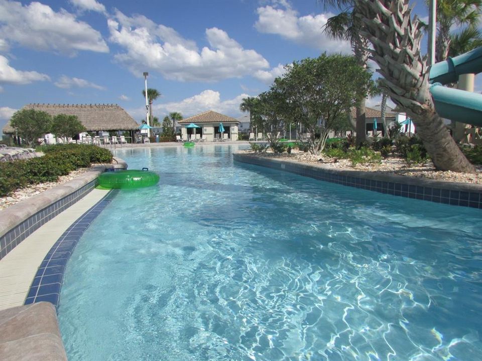 Lazy river at the Oasis Clubhouse