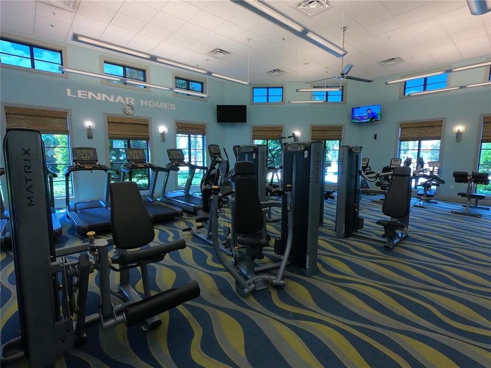 Fitness Center at the Oasis Clubhouse