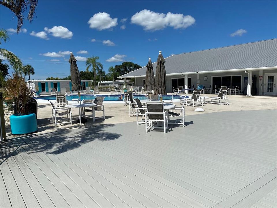 Community Pool with Large Deck