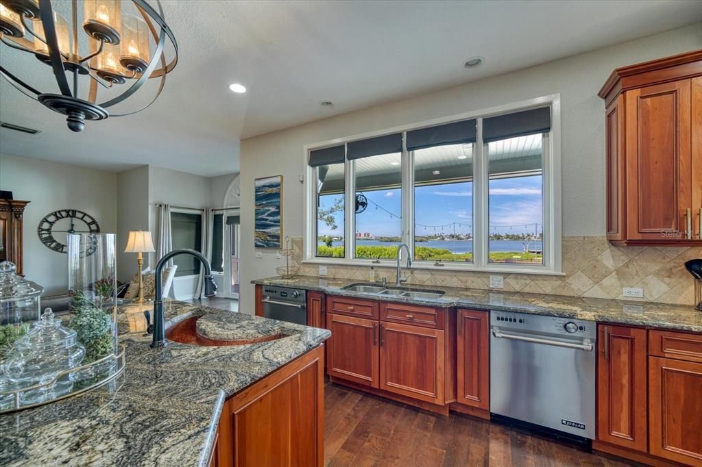 Picture perfect! Imagine enjoying this kitchen with this breathtaking view!