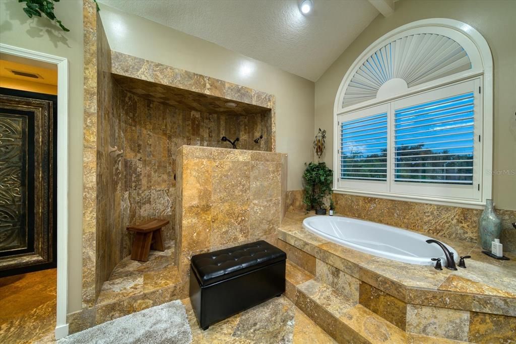 Master bath-imagine relaxing and retreating.