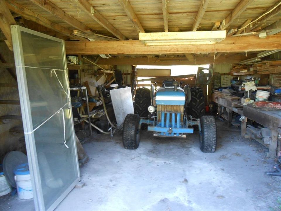 Inside Barn