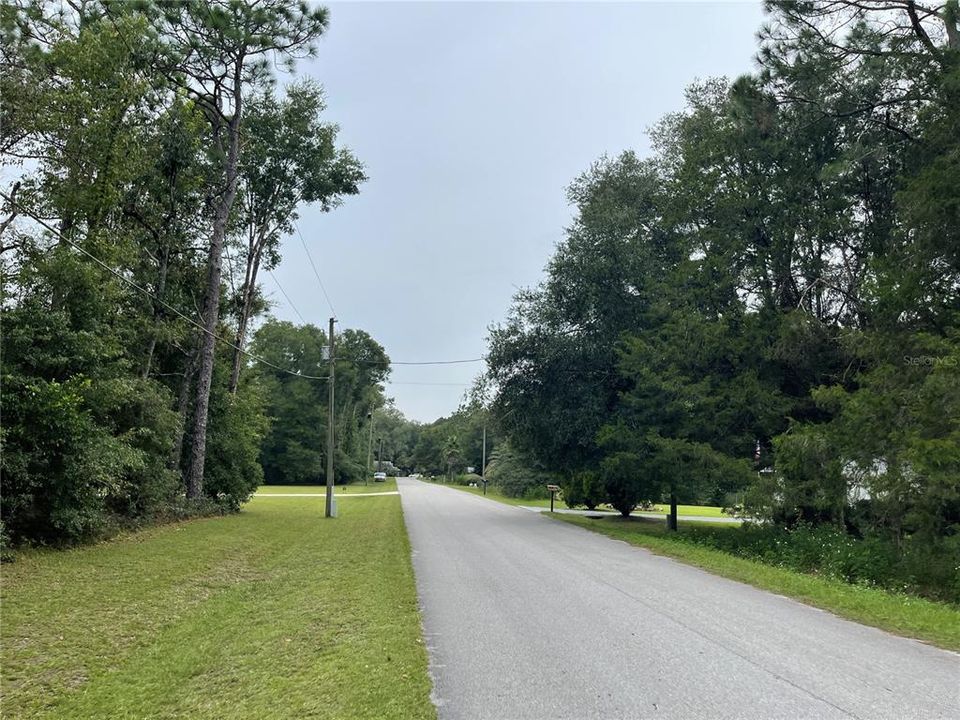 Street View, East of Property