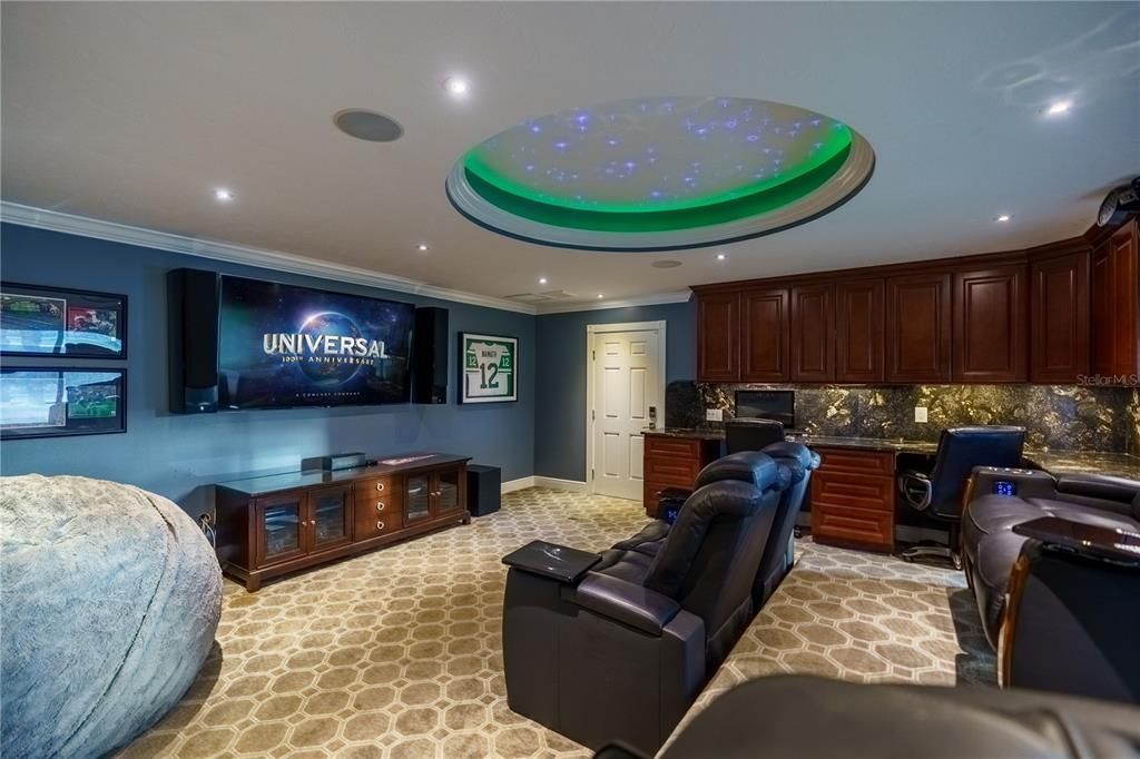 Enjoy your private media room