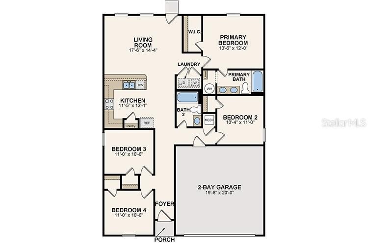 Active With Contract: $240,990 (4 beds, 2 baths, 1449 Square Feet)