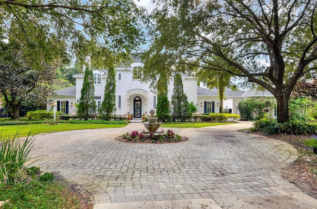 Breath taking French Mansion within the guard gated exclusive community of Stillwater