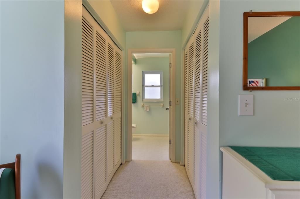 Lots of closets in Master Bedroom