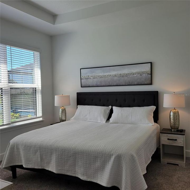 Master bedroom with KING bed