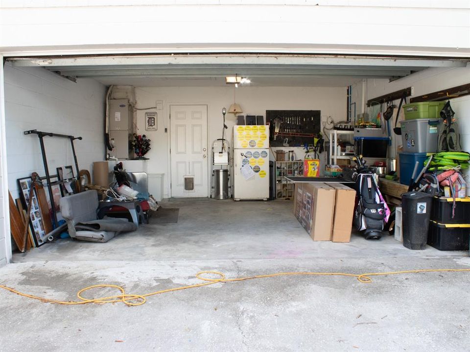 Rare extra large double garage for cars, boats or hobbies
