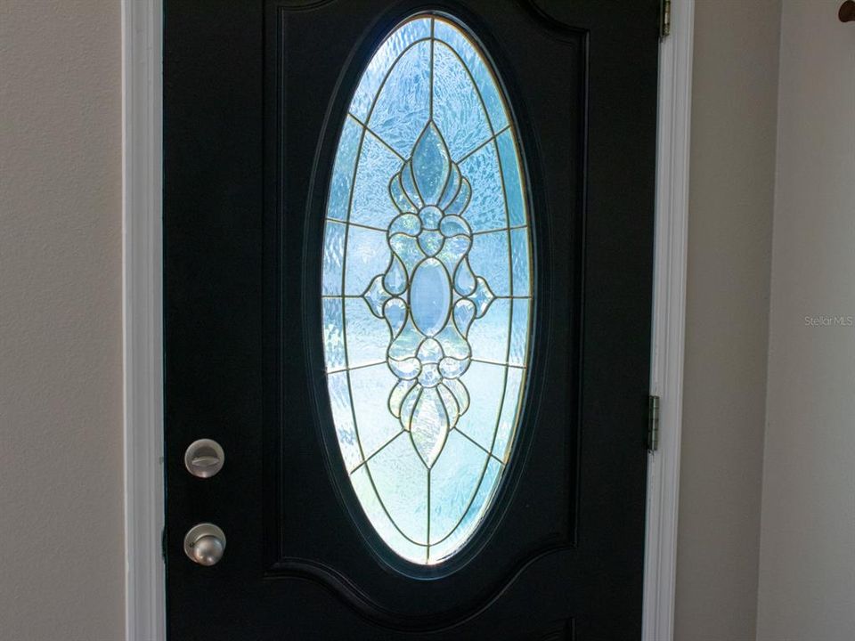 Beautiful touches like front door