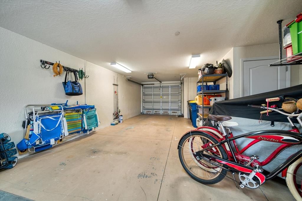 Lots of room for your beach toys. Additional storage closet!